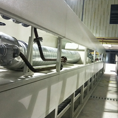 MCM生態公司安裝，新型陶瓷專用烘烤生產線-愛旺工業設備